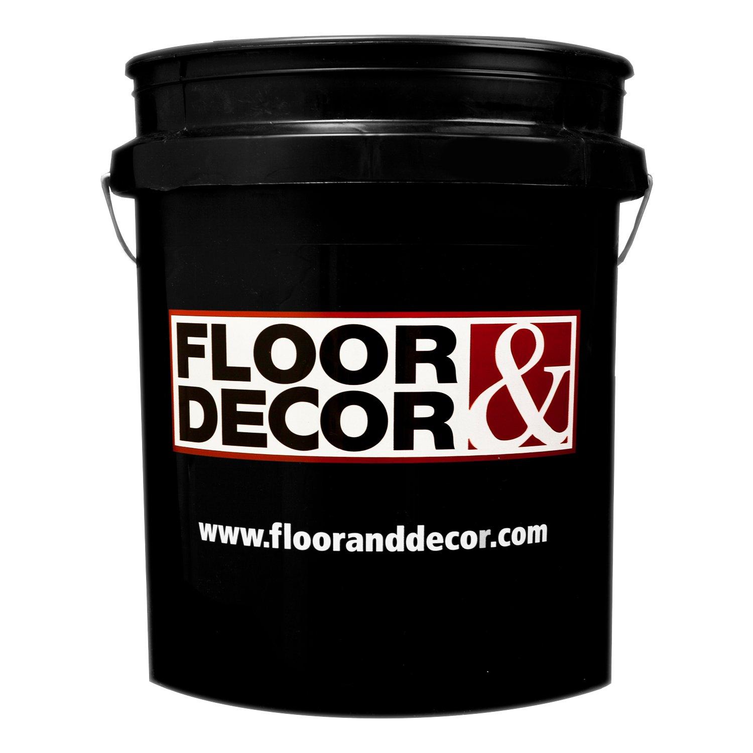 Floor and Decor Logo Black Bucket