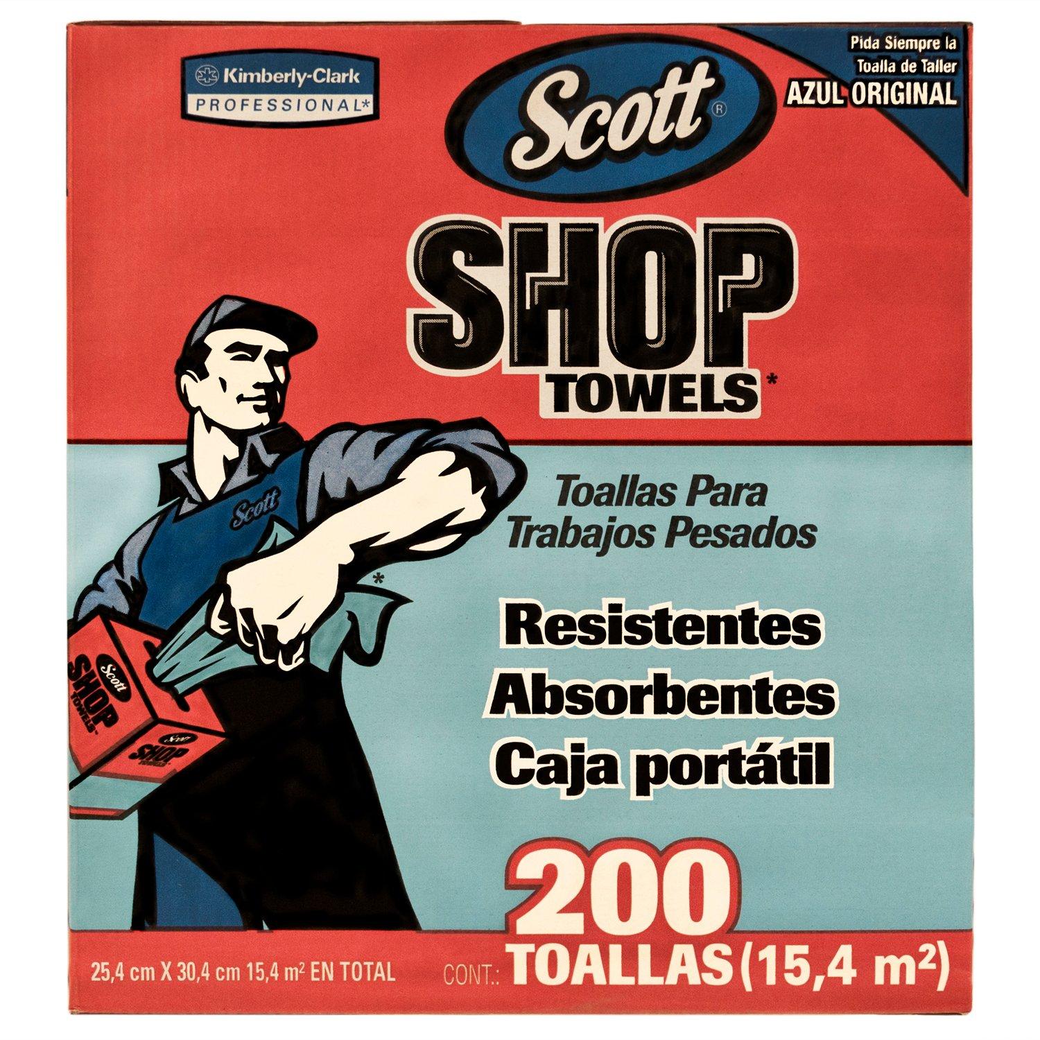 Scott Blue Shop Towels