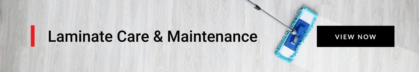 overhead image of laminate flooring being mopped