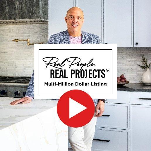 Inspirational video with play button