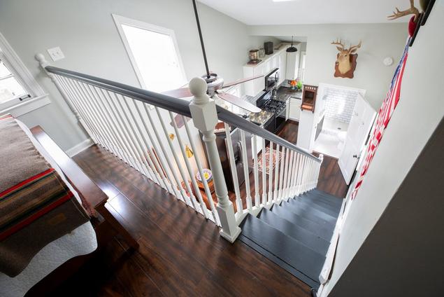 Staircase in Carriage House
