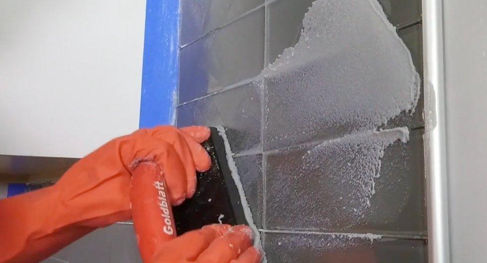 How To Tile A Backsplash Video How To Install Subway Tile Backsplash