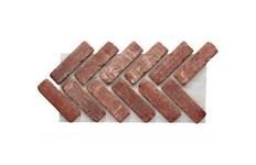 Brick Herringbone Panel
