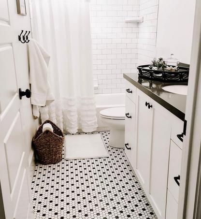 5 Ideas For Hexagon Tile In Your Bathroom