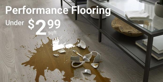 Performance Flooring Under $2.99/sqft