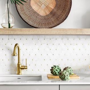 Get Inspired with Gold Accent Tile