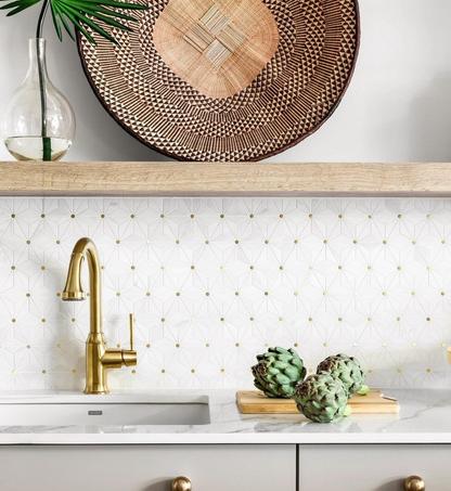 Get Inspired With Gold Accent Tile