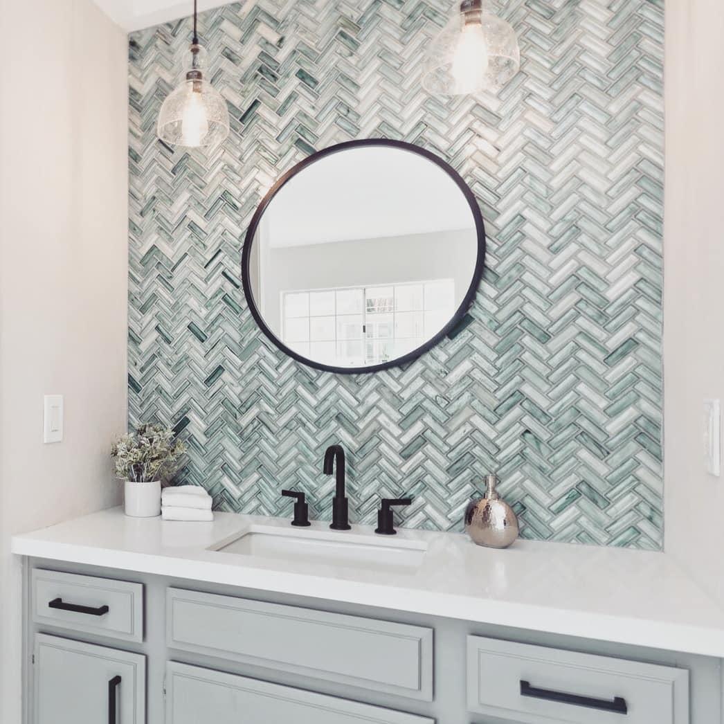 10 Herringbone Tile Ideas