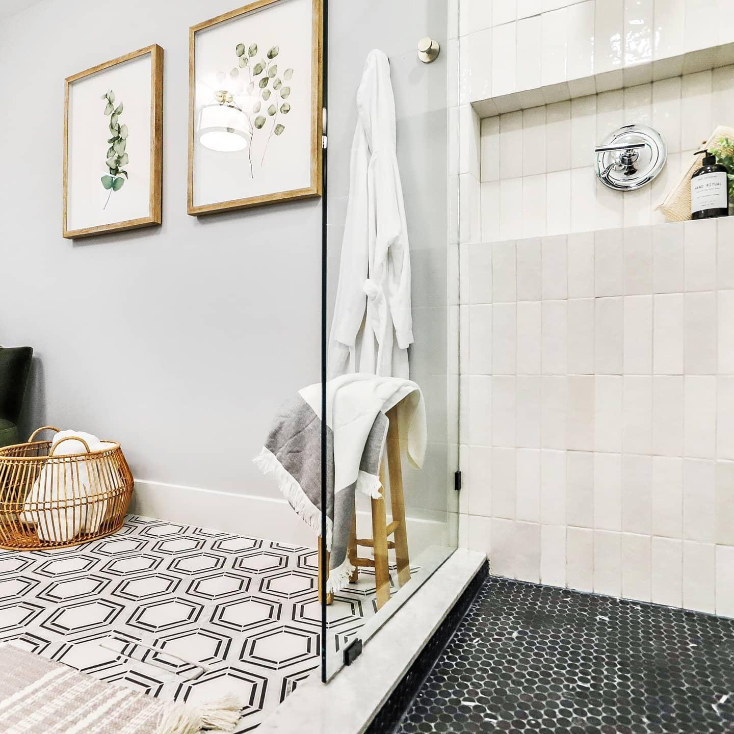 5 Ideas For Hexagon Tile In Your Bathroom | Floor & Decor Blog