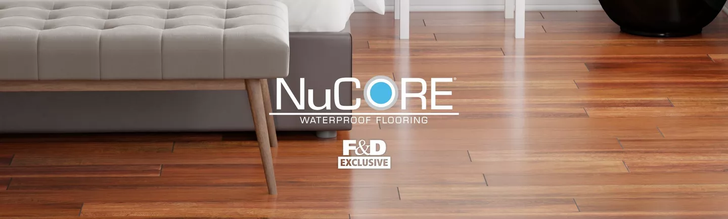 NuCore Performance | Earl Grey Rigid Core Luxury Vinyl Plank - Cork Back, 8 mm - Floor & Decor