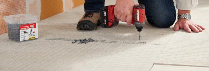 Tile Floor Preparation Installation Materials