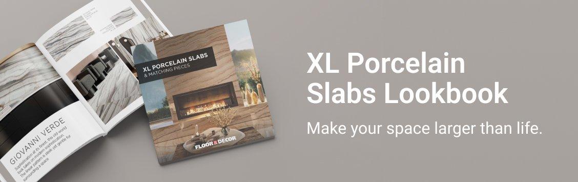 Explore our XL Porcelain Slab Lookbook