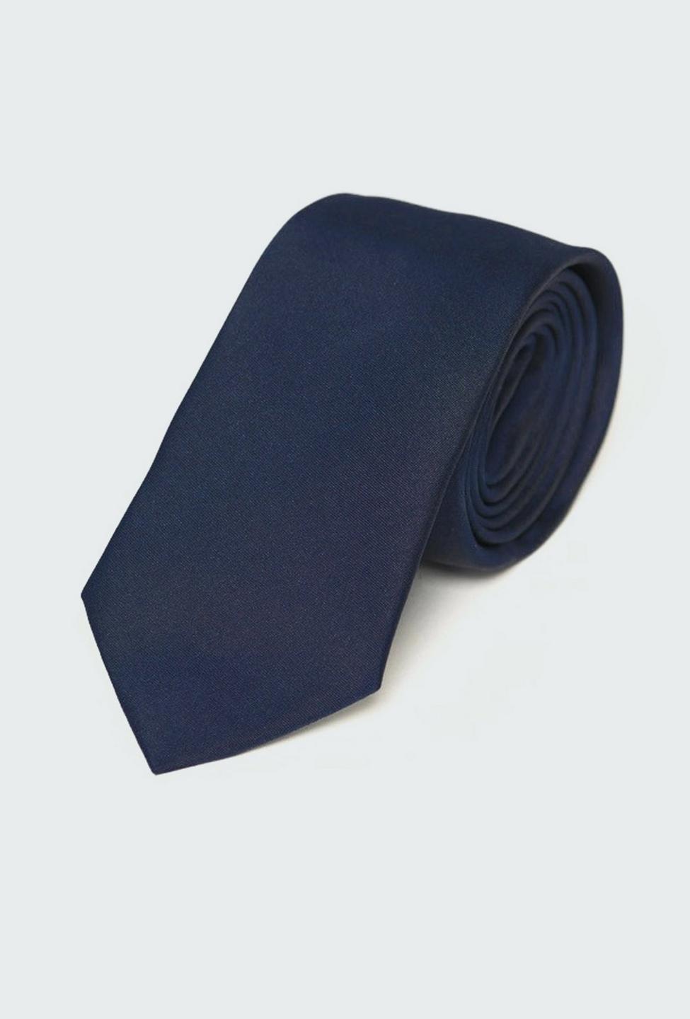Blue tie - Solid Design from Premium Indochino Collection