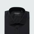 Product thumbnail 1 Black shirt - Helston Solid Design from Premium Indochino Collection
