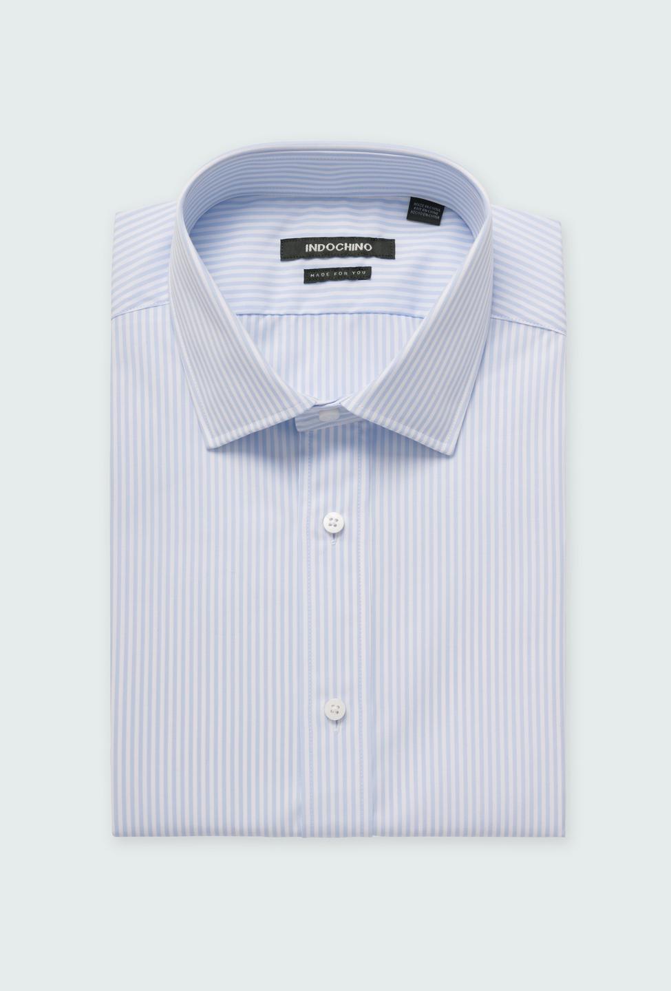 White shirt - Helston Striped Design from Premium Indochino Collection