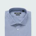 Product thumbnail 1 Blue shirt - Helston Striped Design from Premium Indochino Collection