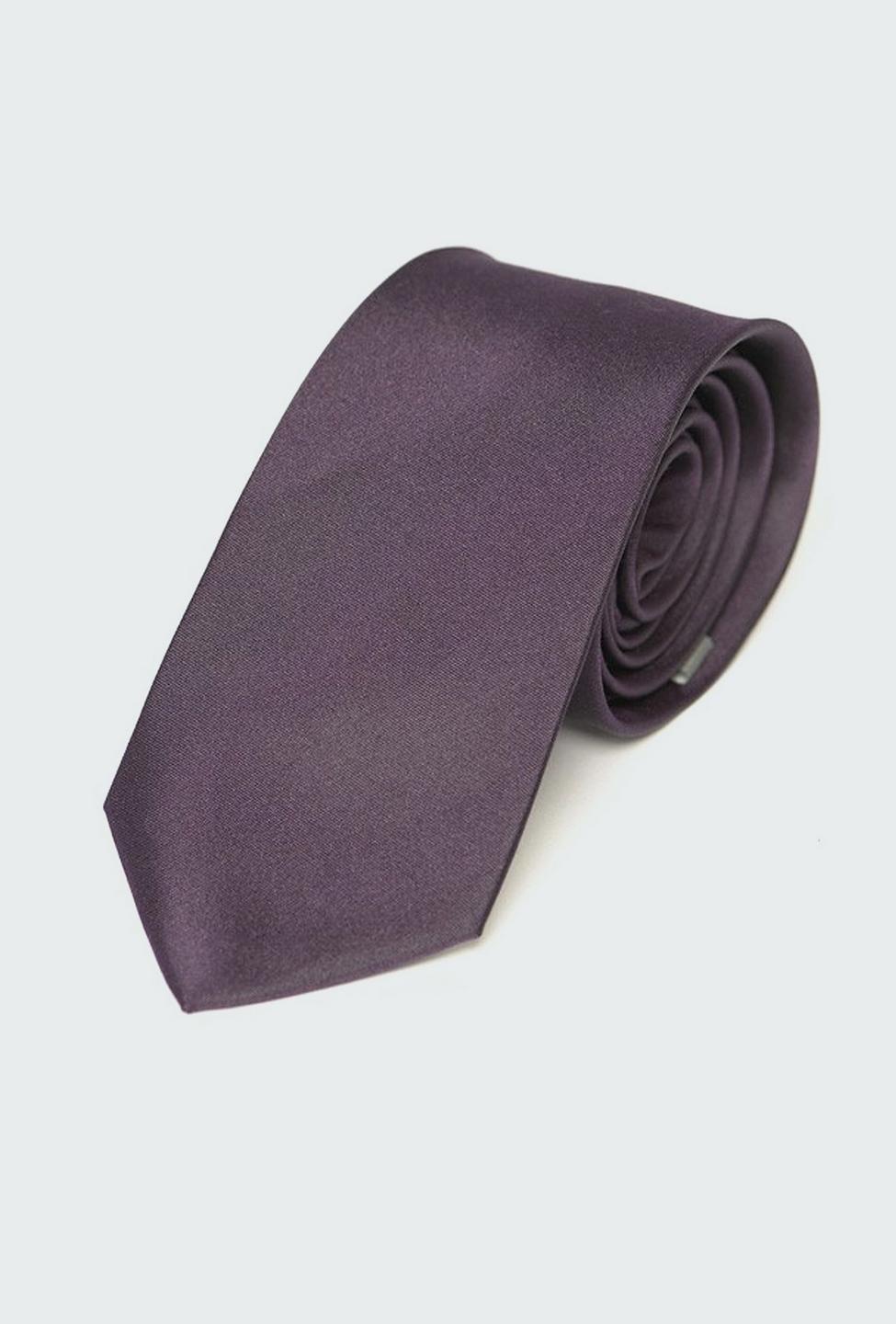 Purple tie - Solid Design from Premium Indochino Collection