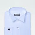 Product thumbnail 1 Blue shirt - Helston Solid Design from Tuxedo Indochino Collection