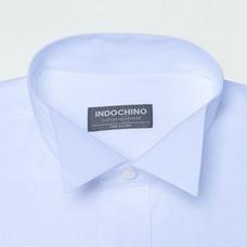 Product thumbnail 2 Blue shirt - Helston Solid Design from Premium Indochino Collection