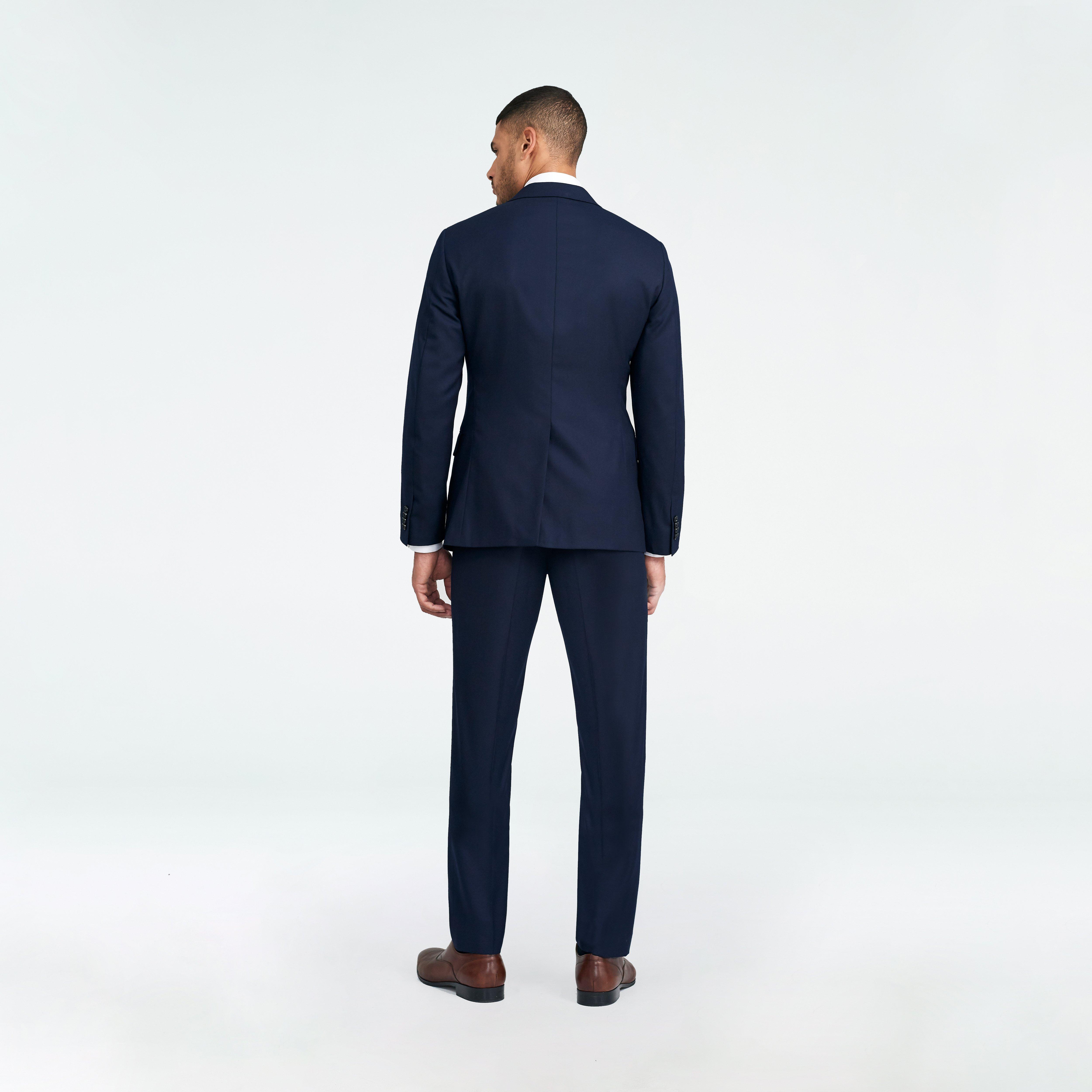 Product thumbnail 2 Navy blazer - Hayward Solid Design from Luxury Indochino Collection