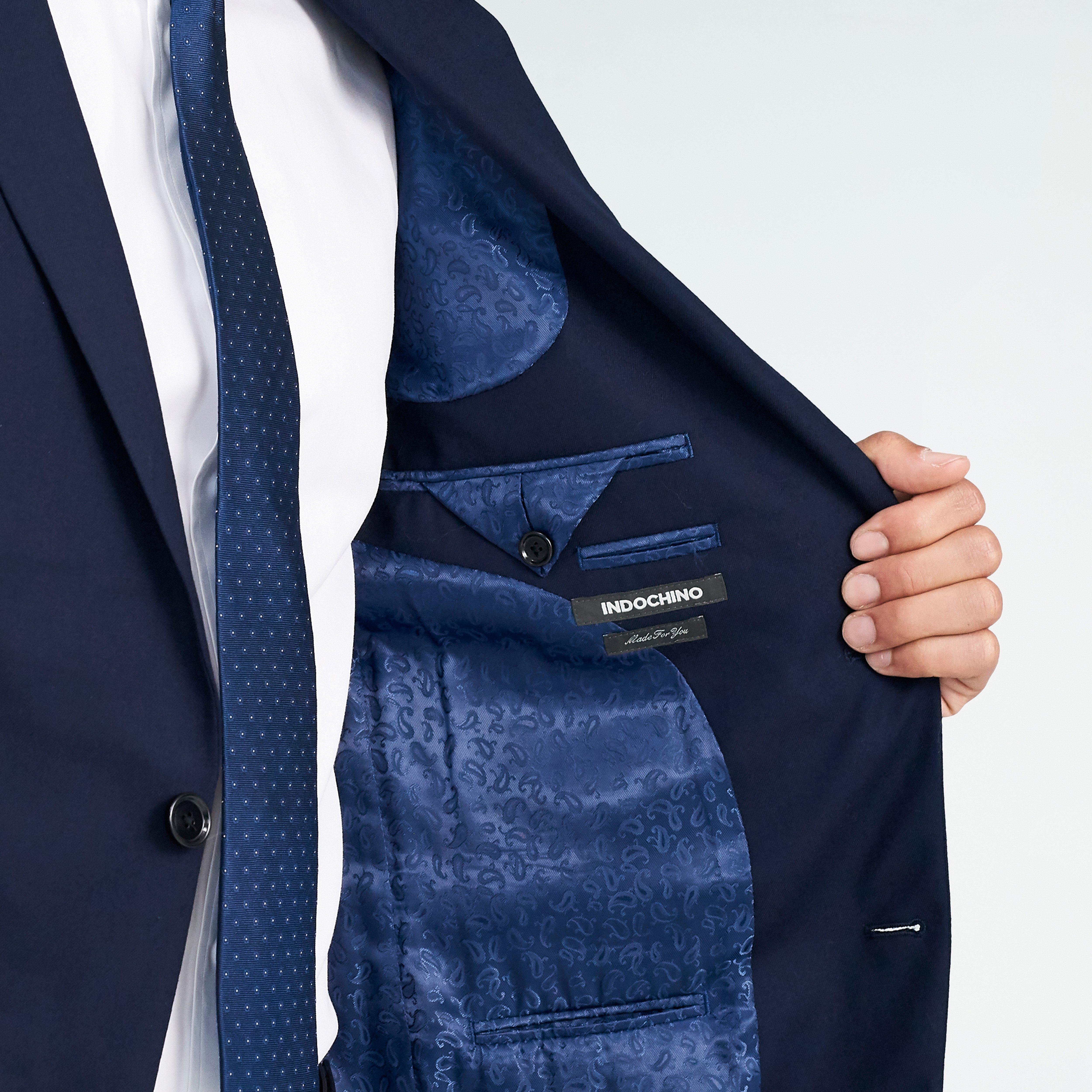 Product thumbnail 3 Navy blazer - Hayward Solid Design from Luxury Indochino Collection