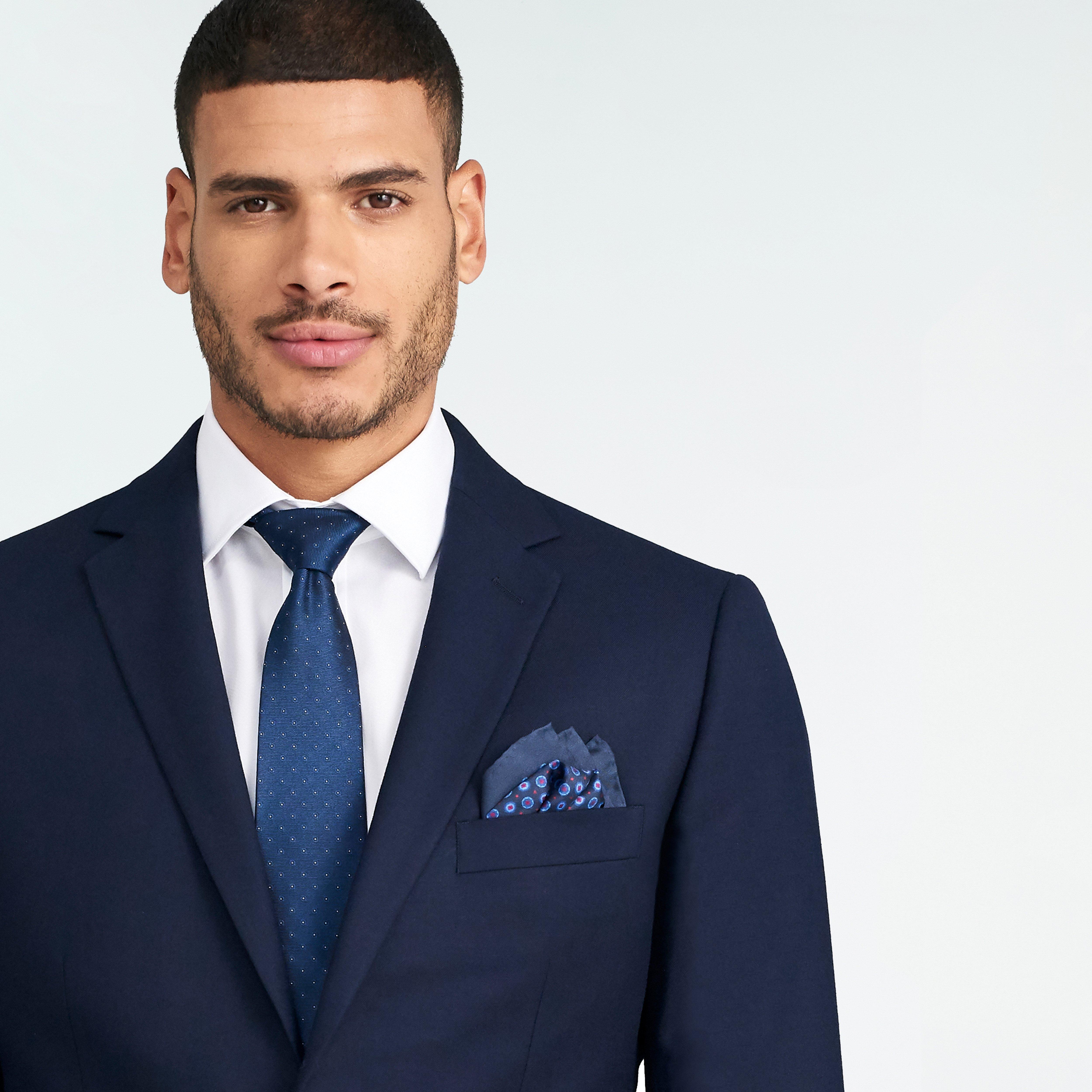 Product thumbnail 4 Navy blazer - Hayward Solid Design from Luxury Indochino Collection