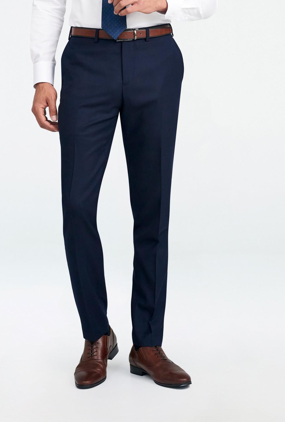 Navy pants - Hayward Solid Design from Luxury Indochino Collection