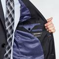 Product thumbnail 5 Gray blazer - Hemsworth Solid Design from Premium Indochino Collection
