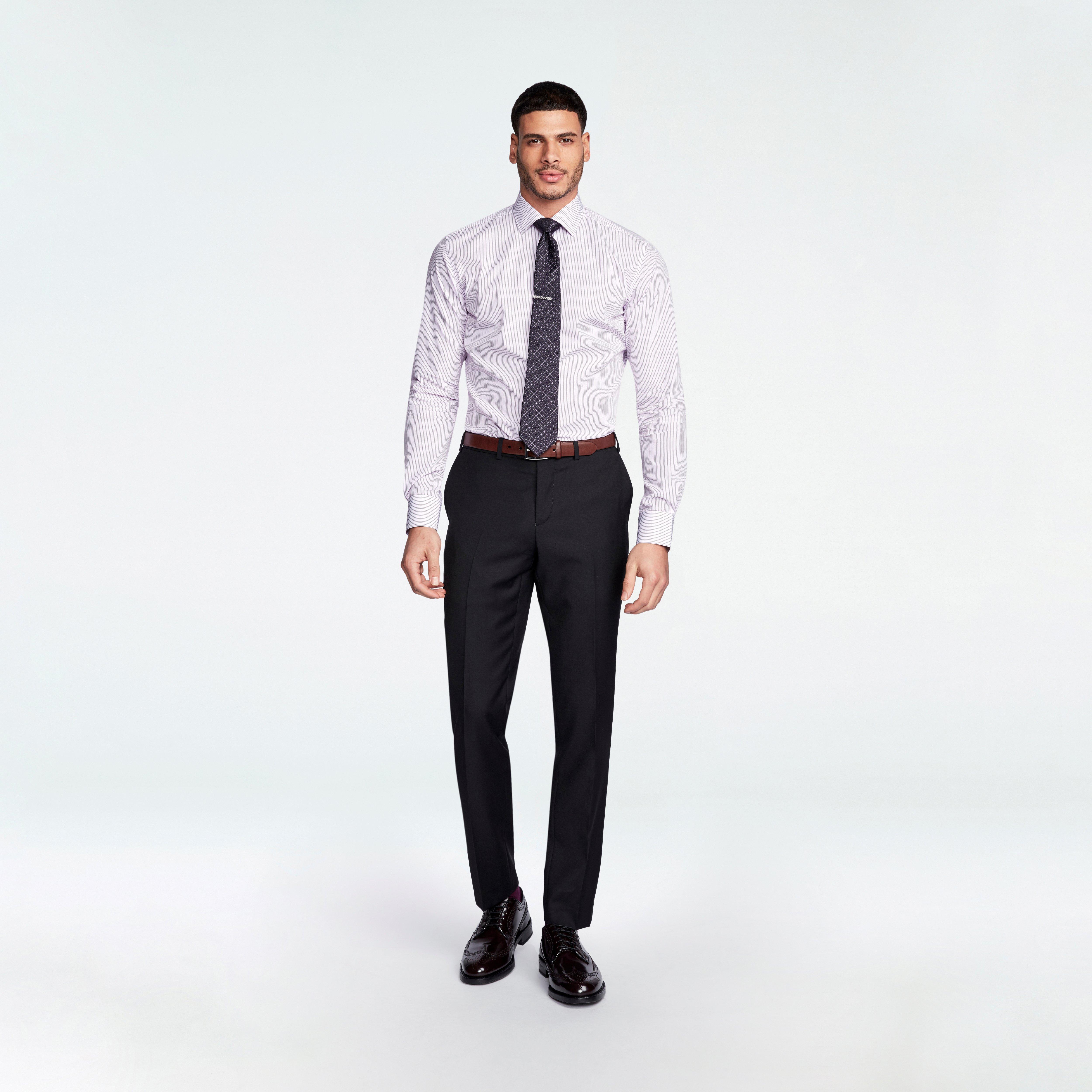 Custom Suits Made For You - Hemsworth Black Suit | INDOCHINO