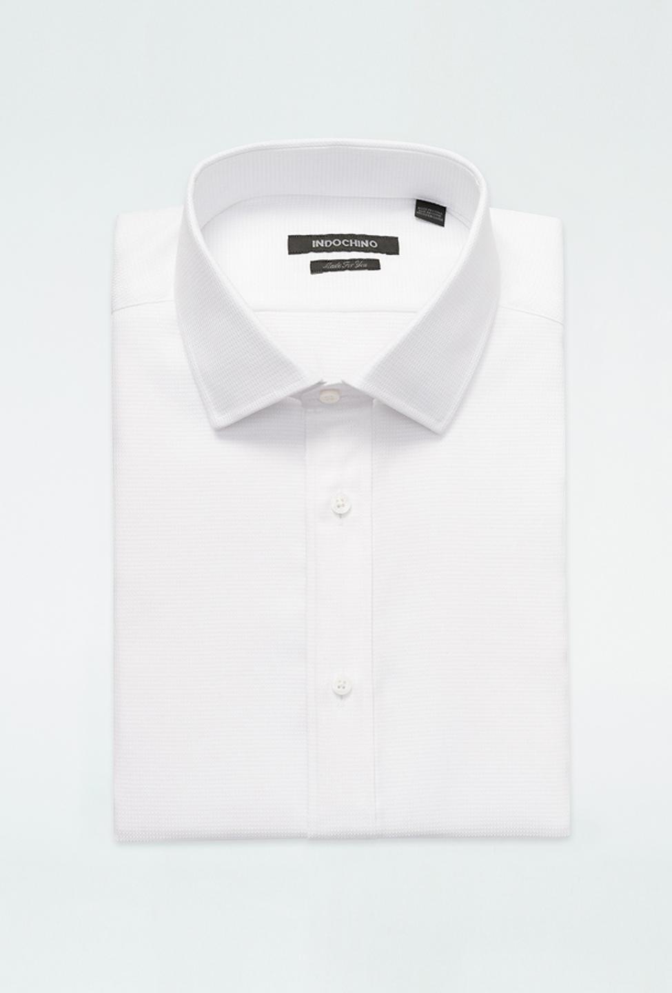 White shirt - Halesworth Solid Design from Premium Indochino Collection