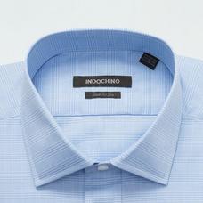 Product thumbnail 2 Blue shirt - Hadleigh Plaid Design from Premium Indochino Collection