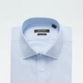 Product thumbnail 1 Blue shirt - Hartland Solid Design from Premium Indochino Collection