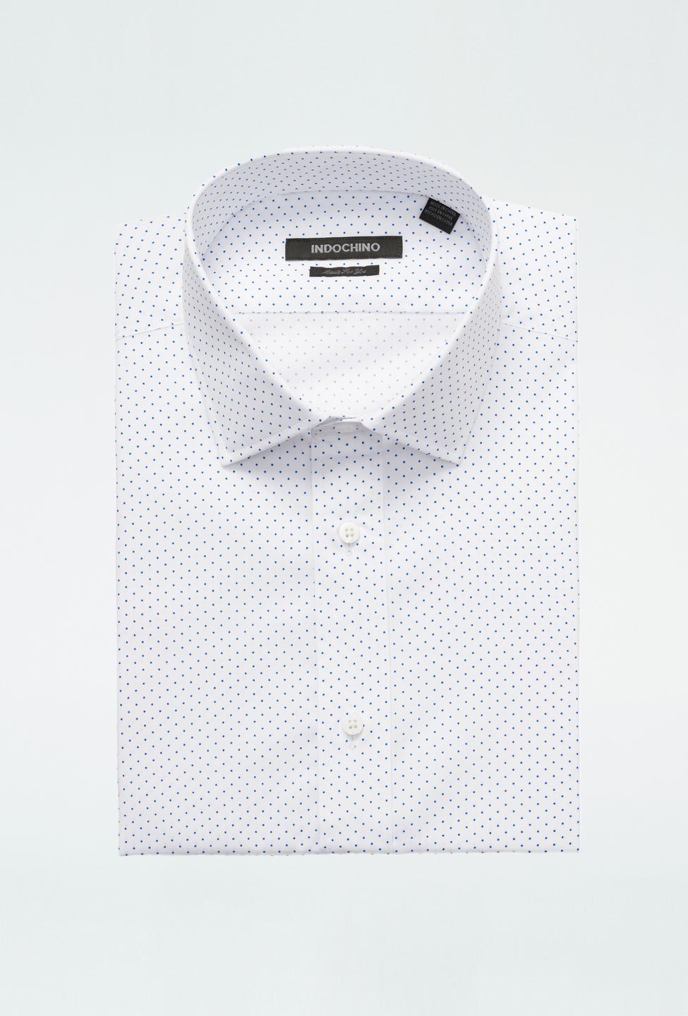 White shirt - Hayton Pattern Design from Seasonal Indochino Collection