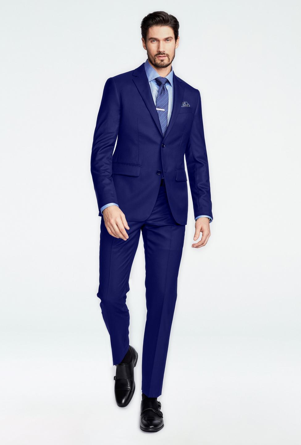 Blue suit - Solid Design from Luxury Indochino Collection
