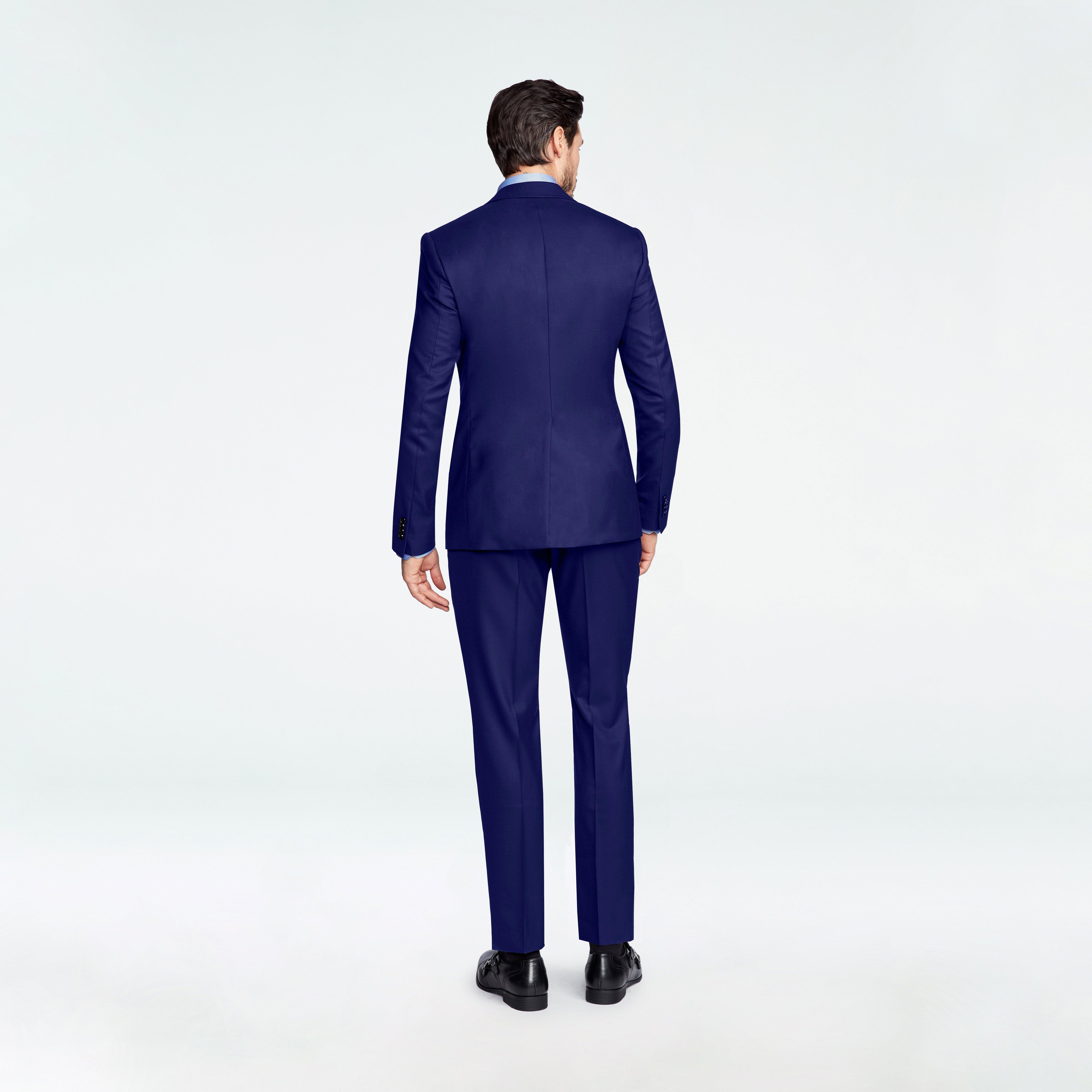 Product thumbnail 2 Blue suit - Harrogate Solid Design from Luxury Indochino Collection