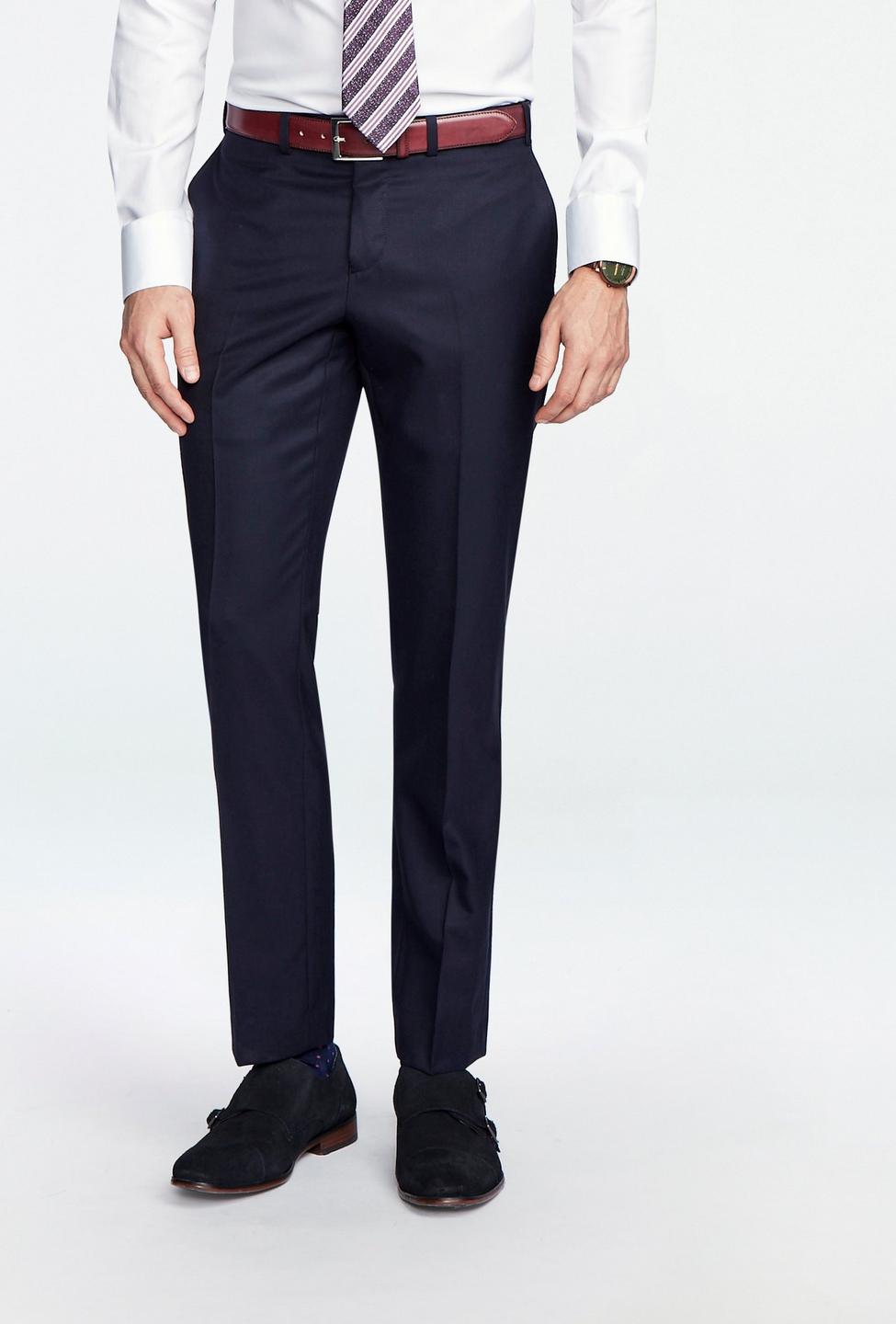 Blue pants - Harrogate Solid Design from Luxury Indochino Collection