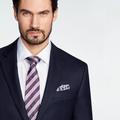 Product thumbnail 6 Blue blazer - Harrogate Solid Design from Luxury Indochino Collection
