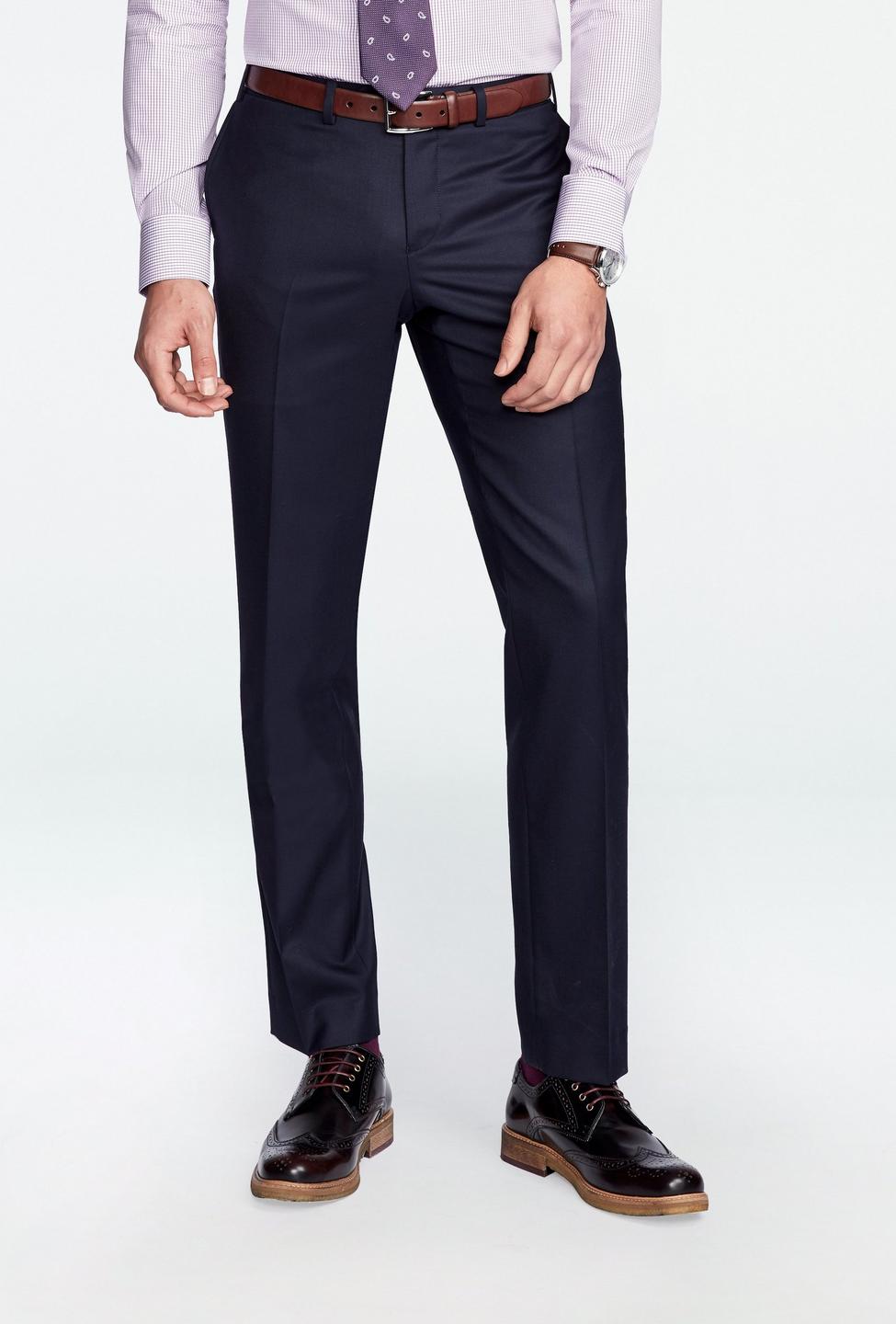 Blue pants - Harrogate Solid Design from Luxury Indochino Collection