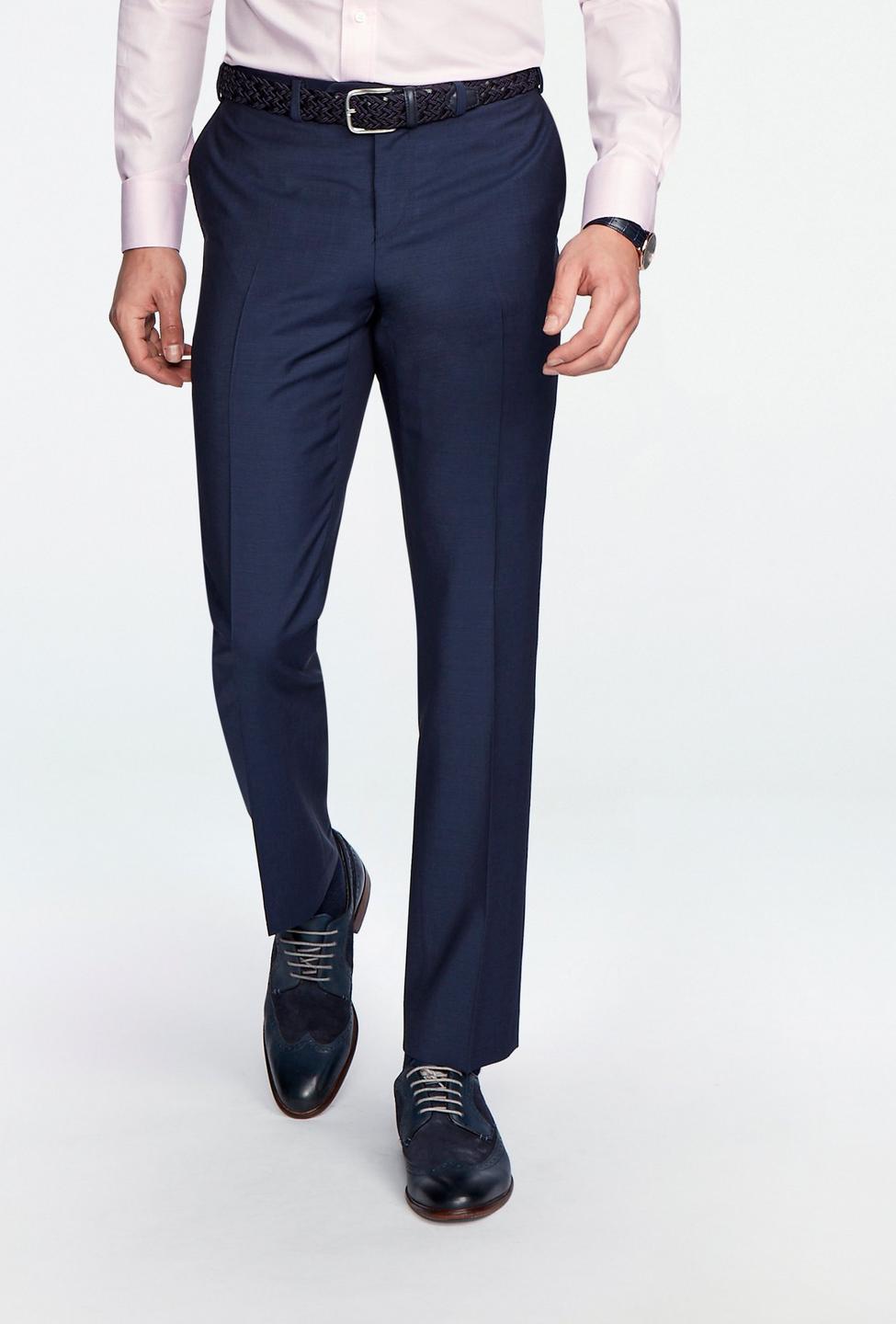 Blue pants - Hamilton Solid Design from Luxury Indochino Collection