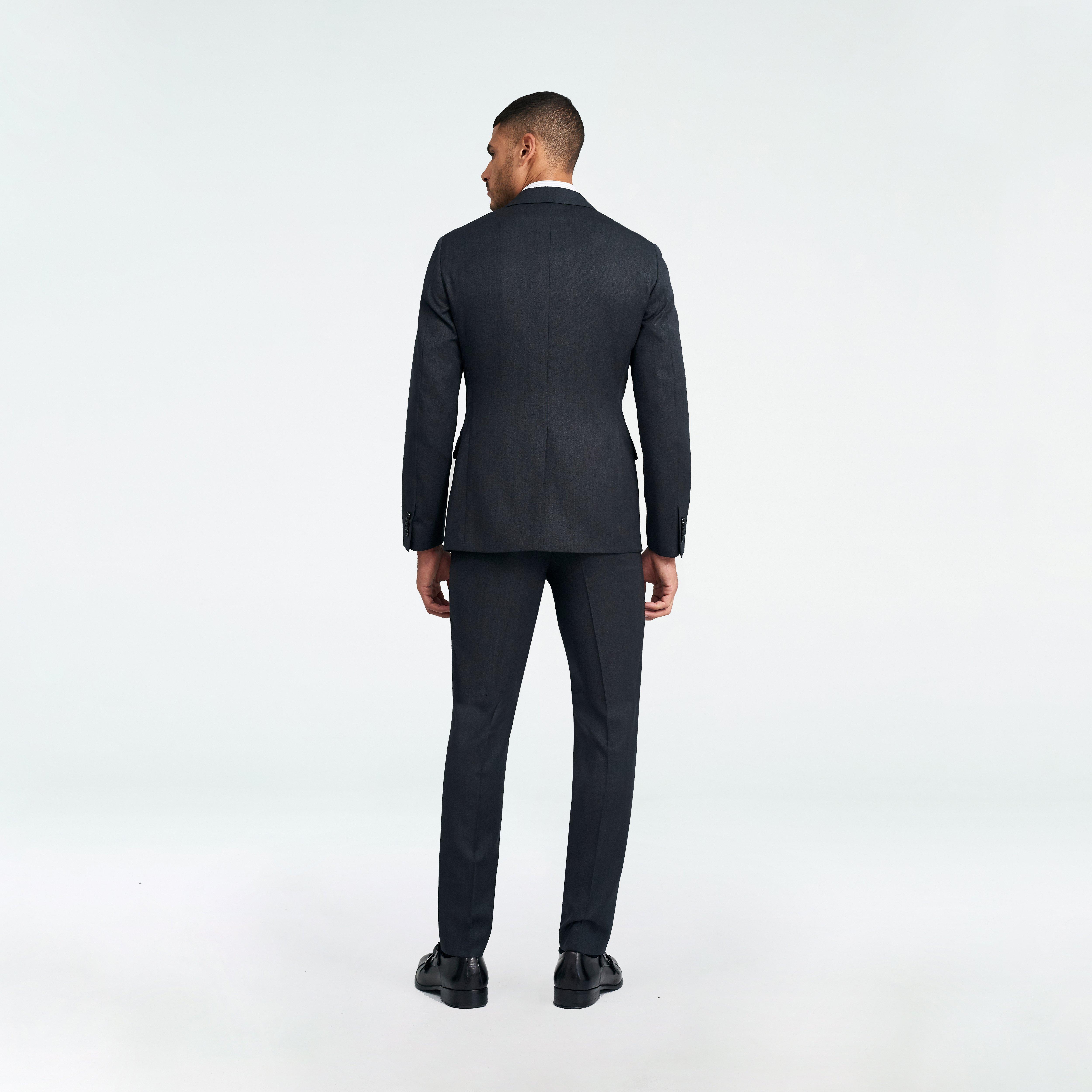 Hereford Cavalry Twill Charcoal Suit