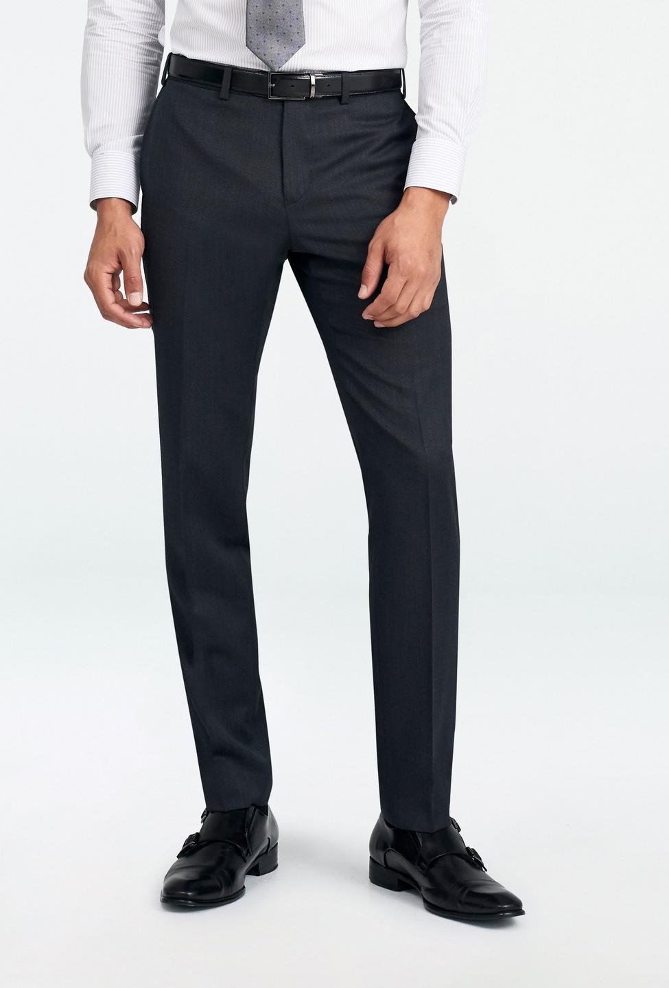 Gray pants - Hereford Solid Design from Premium Indochino Collection