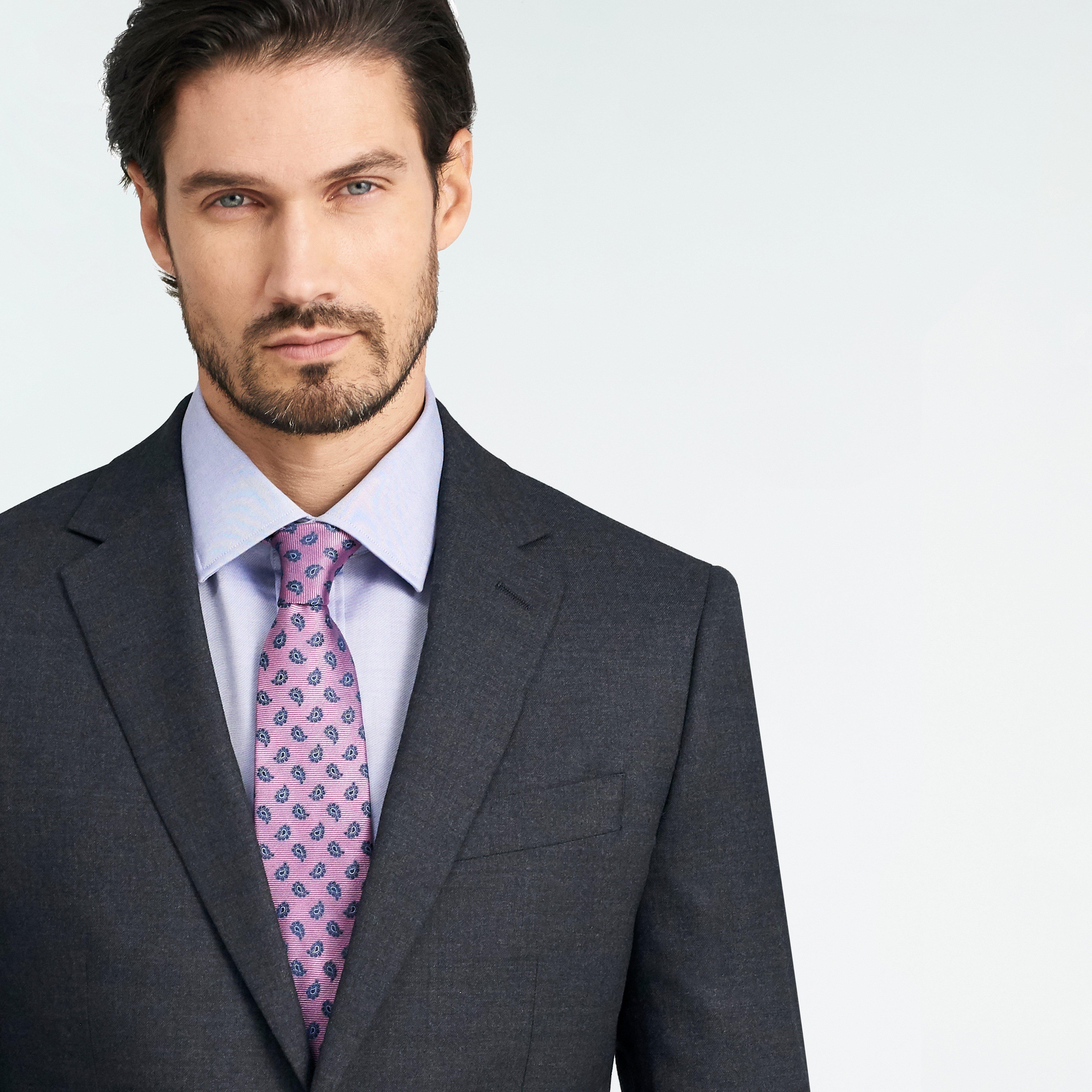 Product thumbnail 4 Gray blazer - Hayward Solid Design from Luxury Indochino Collection