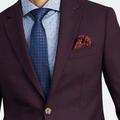Product thumbnail 1 Burgundy suit - Hayward Solid Design from Luxury Indochino Collection