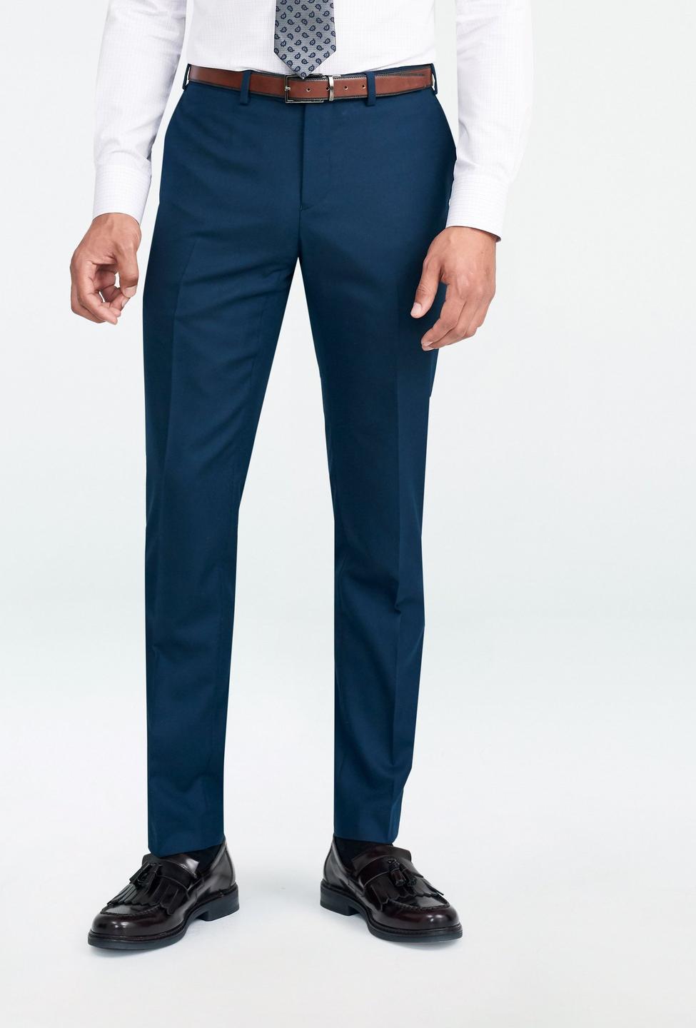 Teal pants - Hayward Solid Design from Luxury Indochino Collection