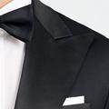 Product thumbnail 6 Black suit - Hampton Solid Design from Premium Indochino Collection