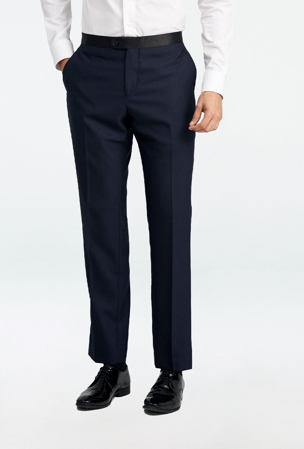 Blue pants - Hampton Solid Design from Tuxedo Indochino Collection