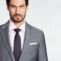 Product thumbnail 6 Gray blazer - Hamilton Solid Design from Luxury Indochino Collection