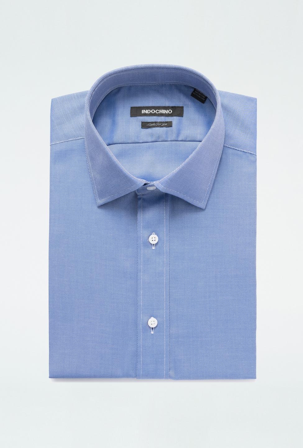 Blue shirt - Halewood Solid Design from Premium Indochino Collection