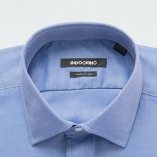Product thumbnail 2 Navy shirt - Halewood Solid Design from Premium Indochino Collection