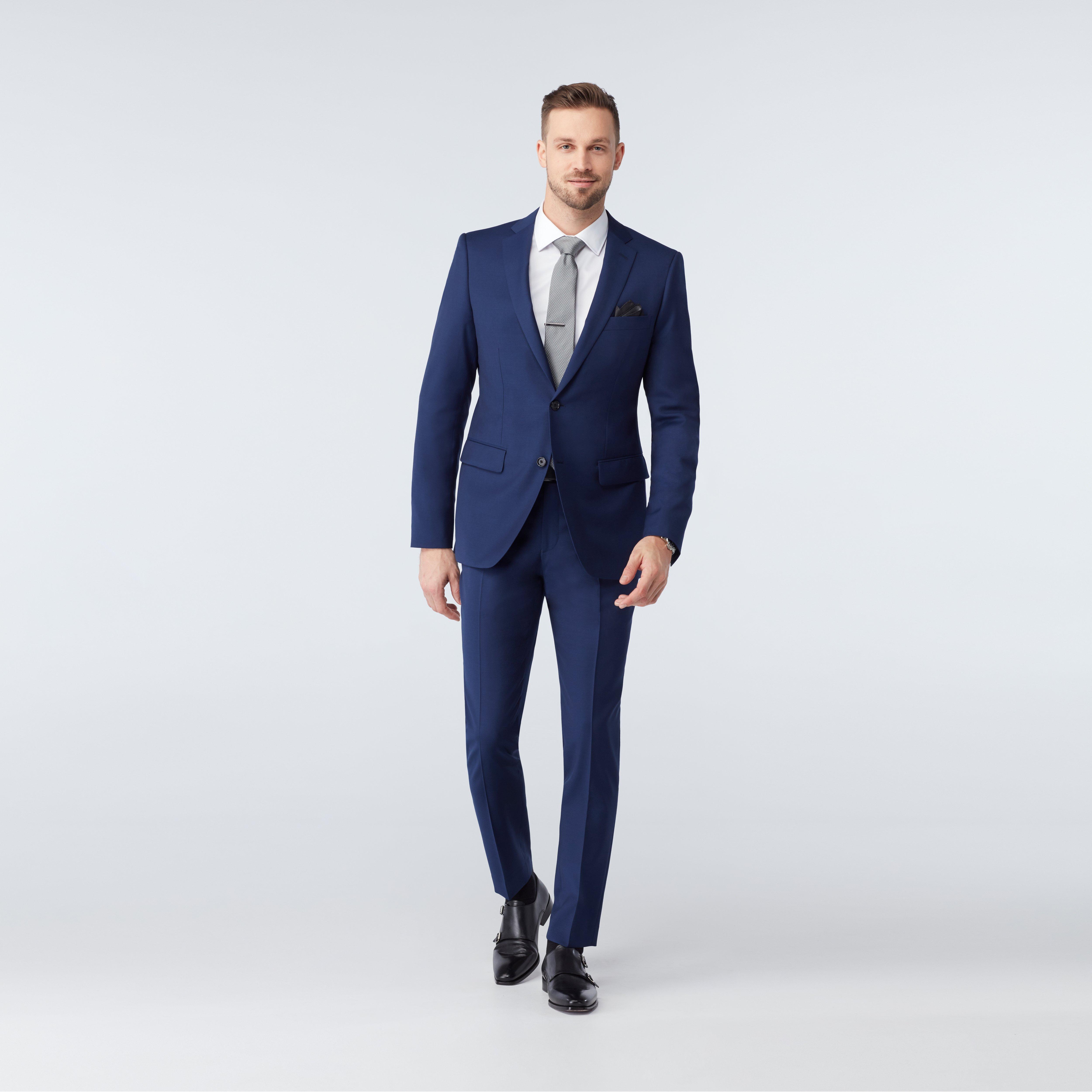 Custom Suits Made For You - Highworth Navy Suit | INDOCHINO